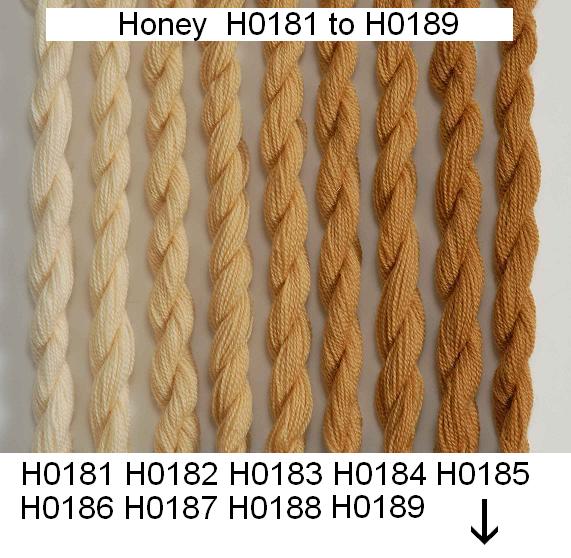 Heathway Milano Crewel Wool - Honey (H0180)