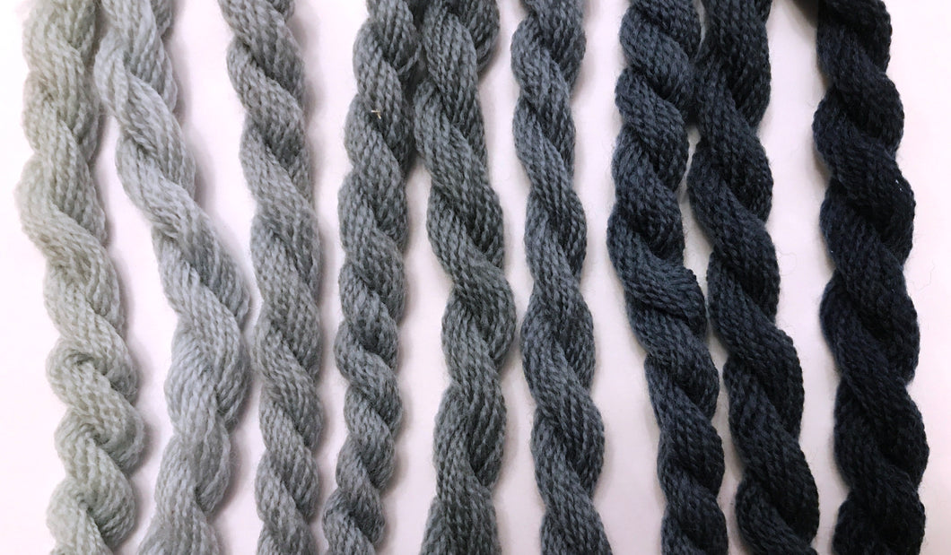 Heathway Milano Crewel Wool - Indigo (H0150)
