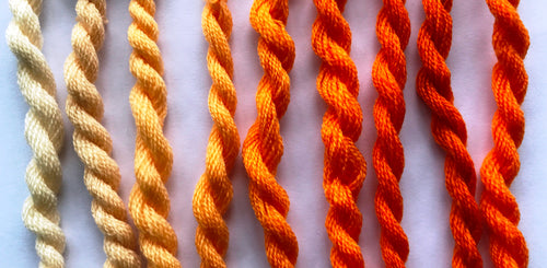 Heathway Milano Crewel Wool - Valencia Orange (H0360)