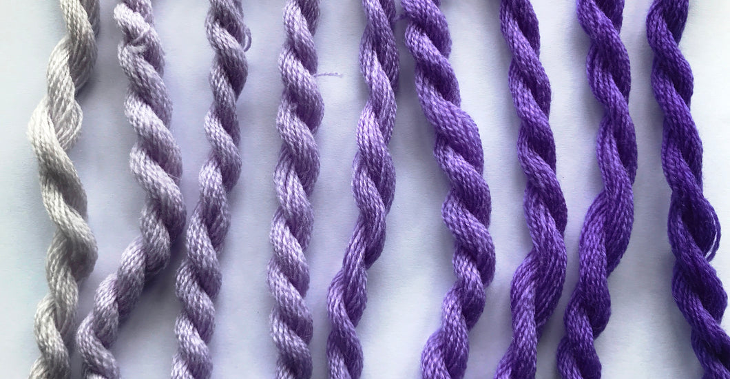Heathway Milano Crewel Wool - Lilac (H0350)