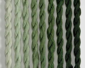 Heathway Milano Crewel Wool - Laurel Green (H0120)